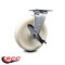 Service Caster 8 Inch Nylon Swivel Caster with Roller Bearing and Brake SCC-30CS820-NYR-TLB - alternate 3